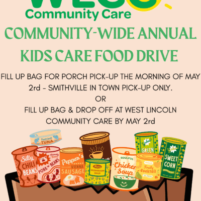 Community-Wide Annual Kids Care Food Drive!