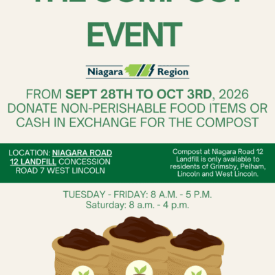 Compost Giveaway is back from September 28th to October 3rd