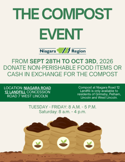 Compost Giveaway is back from September 28th to October 3rd